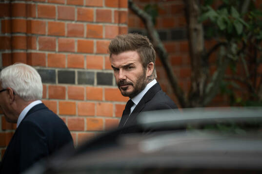 Former England player David Beckham