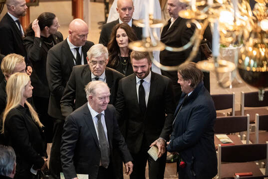 Tomas Nordahl, Tord Grip and David Beckham