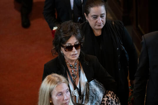 Former partner Nancy Dell'Olio