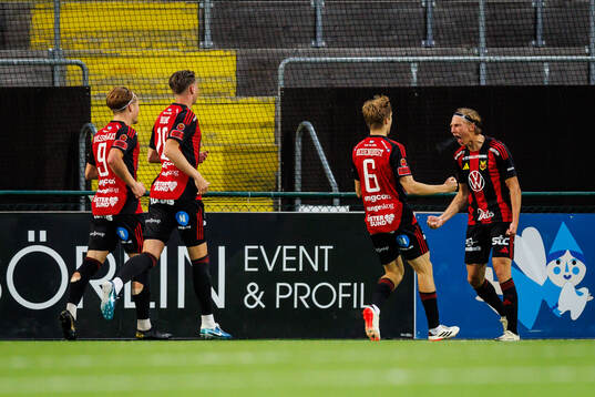 Östersunds Albin Sporrong jublar