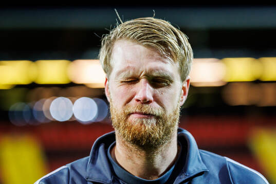 Östersunds assisterande tränare Fredrik Aasmundsen