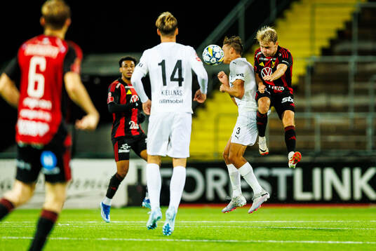 Helsingborgs Wilhelm Nilsson och Östersunds Simon Marklund