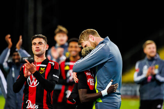 Östersunds Assiedou Yannick Armel Adjoumani och