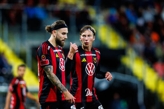 Östersunds Ali Suljic och Albin Sporrong
