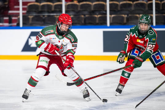 Modos Emma Seitz och Frölundas Andrea Dalen