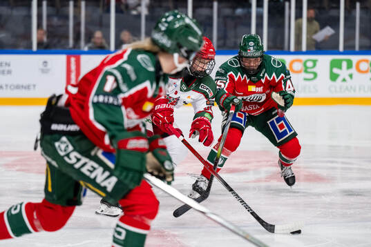 Modos Vendula Pribylova och Frölundas Paula Bergström