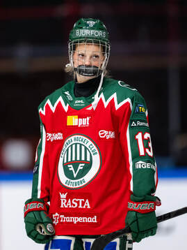 Frölundas Maja Beverin deppar