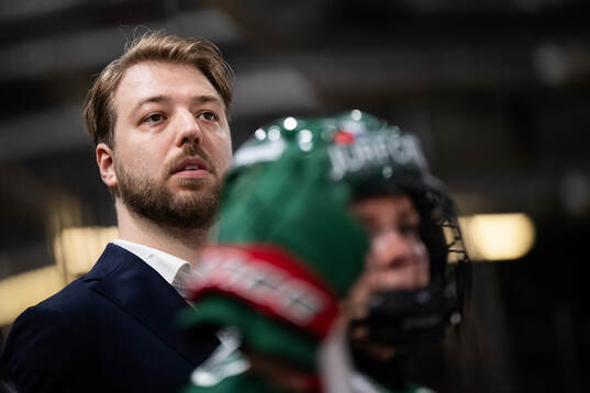 Frölundas assisterande tränare Marcus Anselm