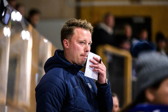 Leksands tränare Joakim Engström