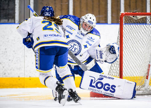 Leksands målvakt Ellen Jonsson