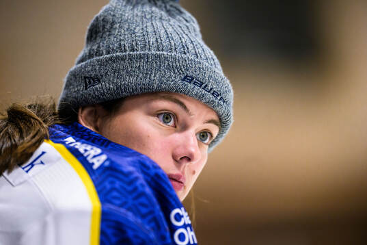 Leksands målvakt Emma Polusny