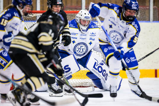 Leksands målvakt Ellen Jonsson