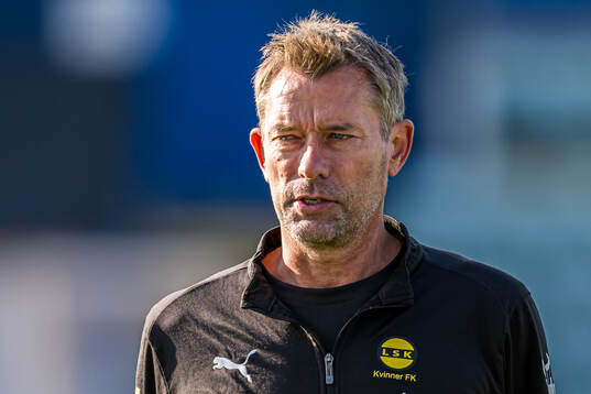 André Bergdølmo, head coach of LSK Kvinner