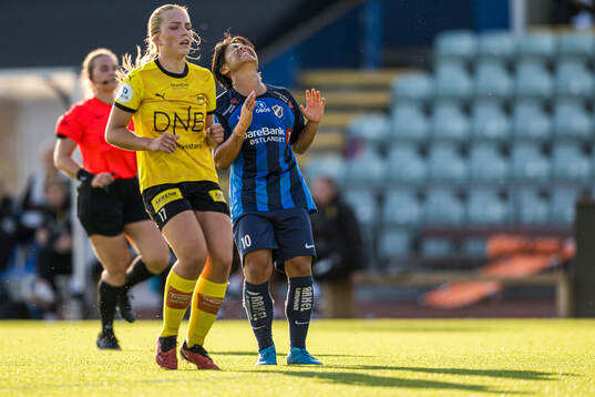 Meryll Krysteen Rosales Serrano of Stabæk looks dejected