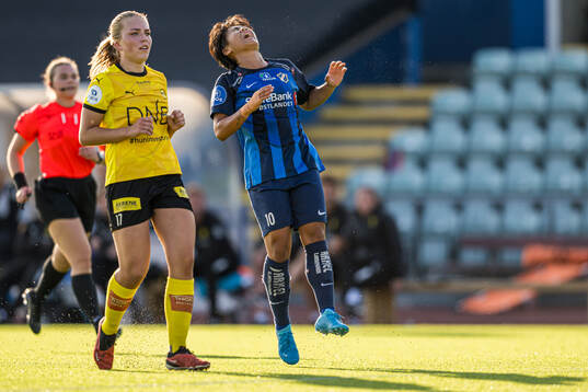 Meryll Krysteen Rosales Serrano of Stabæk looks dejected