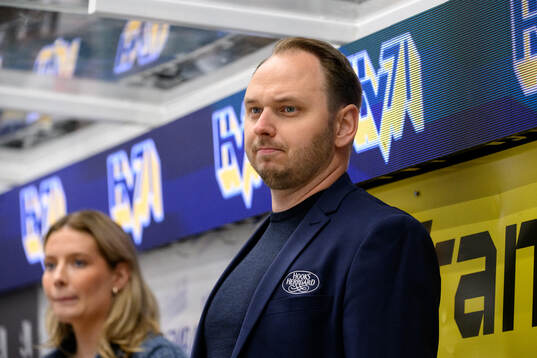 HV71s assisterande tränare Alexander Hanning