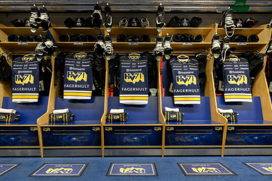 HV71s omklädningsrum