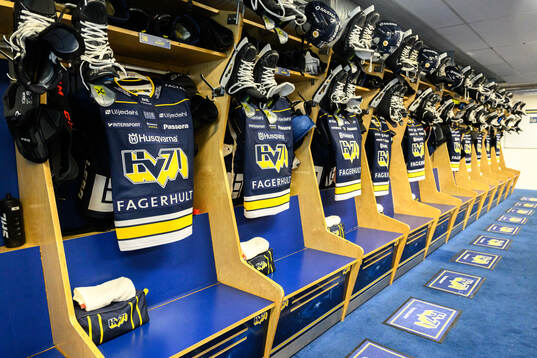 HV71s omklädningsrum