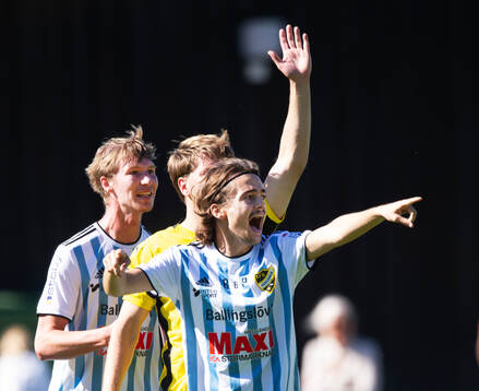 IFK Hässleholms Hugo Arvidsson och Gustaf Winroth