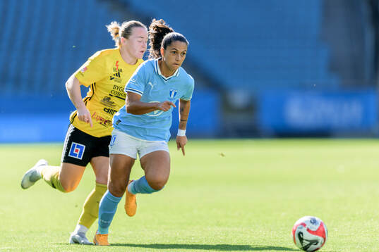 Gamla Upsalas Ingrid Wixner och Malmö FFs Ana Mafalda