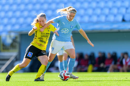 Gamla Upsalas Sofia Munthe Nilsson och Malmö FFs Amanda