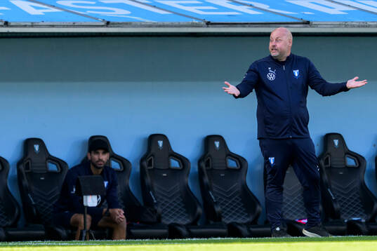 Malmö FFs tränare Jonas Valfridsson