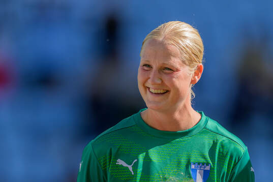 Malmö FFs målvakt Kathrine Østergaard Larsen