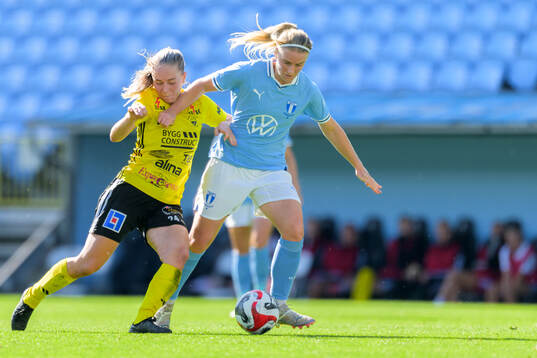 Gamla Upsalas Sofia Munthe Nilsson och Malmö FFs Amanda