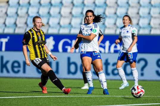 Häckens Johanna Fossdalsá Sørensen och IFK Norrköpings