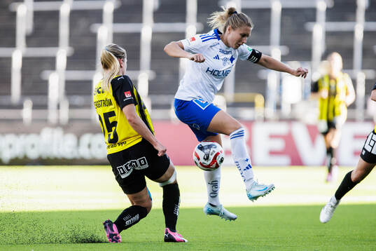 Häckens Alice Bergström och IFK Norrköpings Fanny