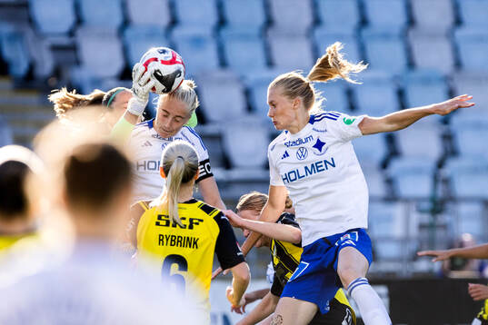IFK Norrköpings Wilma Leidhammar och Ebba Handfast