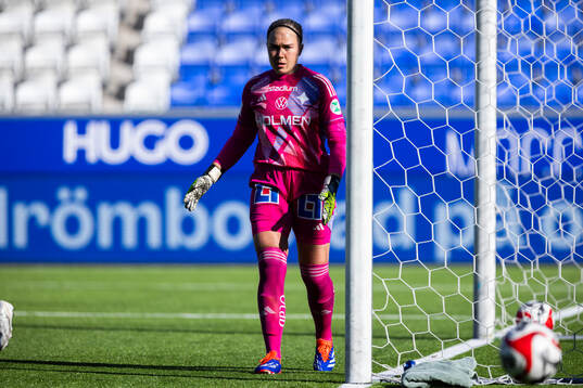 IFK Norrköpings målvakt Sofia Hjern
