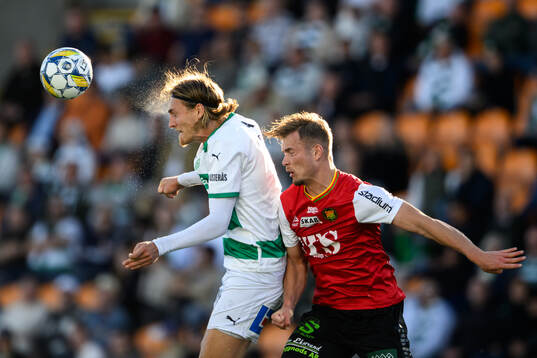 Västerås Gustav Granath och GAIS Alexander Ahl Holmström