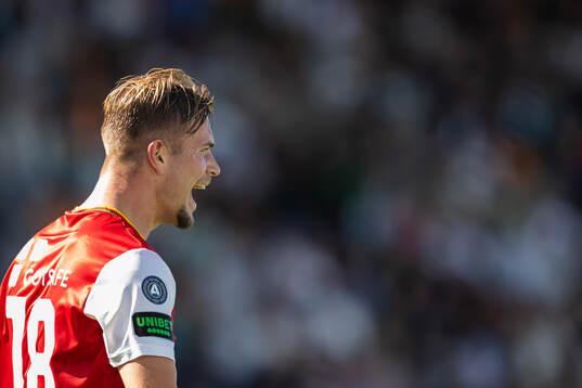 GAIS Alexander Ahl Holmström jublar