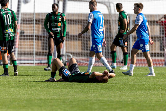 Varbergs spelare deppar