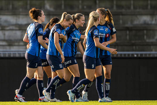 Melissa Linn Berman Bjånesøy of Stabæk celebrates