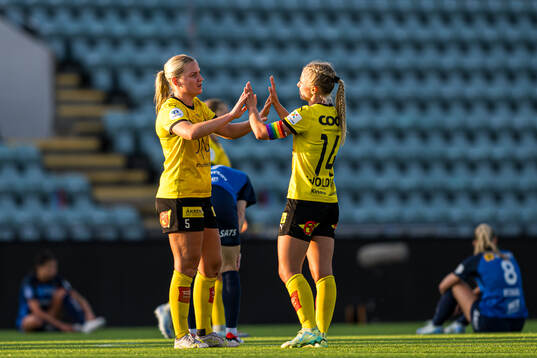 Camilla Huseby and Emilie Marie Aanes Woldvik of LSK