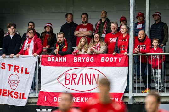 Spectators in the stands
