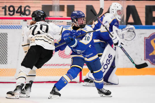 SDEs Andrea Kaspersen och Leksands Kiira Yrjänen