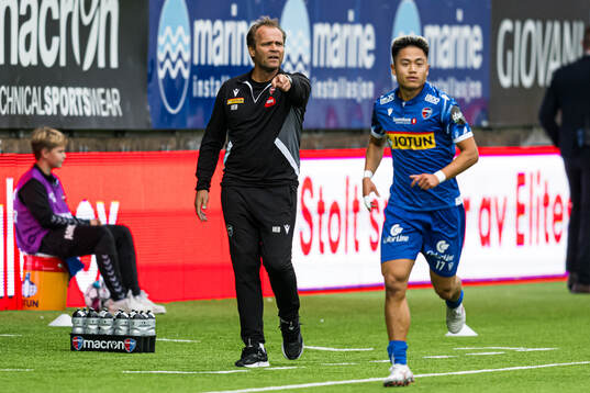 Hans Erik Ødegaard, head coach of Sandefjord