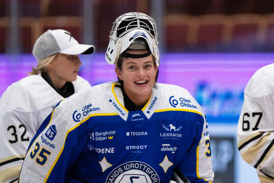 Leksands målvakt Emma Polusny