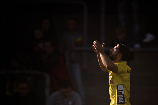 Elfsborgs Arber Zeneli jublar