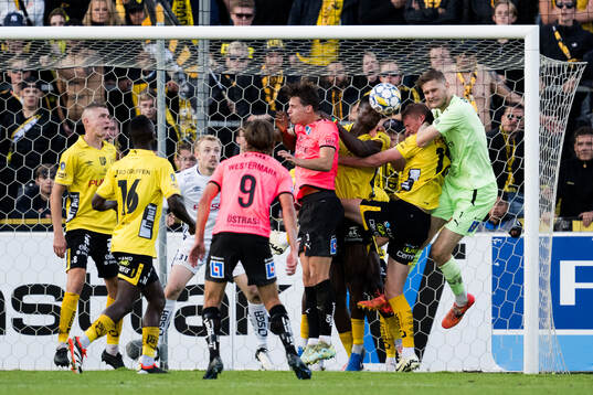 Halmstads målvakt Tim Rönning