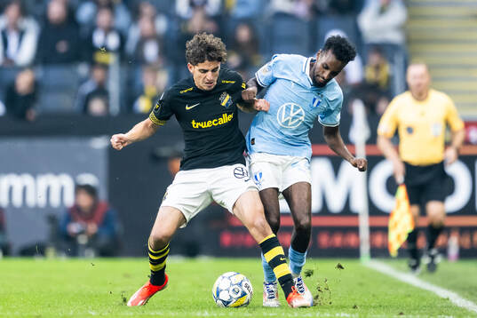 AIKs Taha Ayari och Malmö FFs Taha Ali