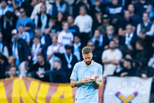 Malmö FFs Pontus Jansson deppar