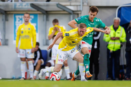Falkenbergs Lucas Sibelius och Jönköpings Södras Daniel