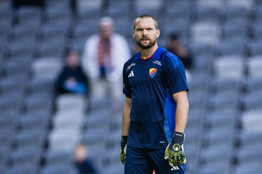 Djurgården målvakt Oscar Jansson