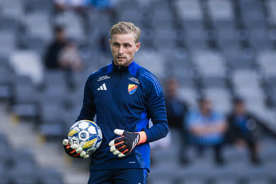 Djurgården målvakt Jacob Rinne