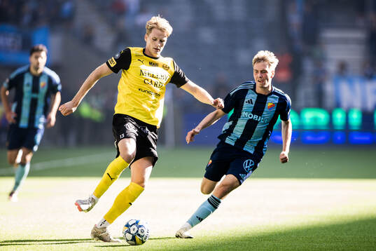 Mjällbys Jacob Kiilerich Rask och Djurgårdens Santeri