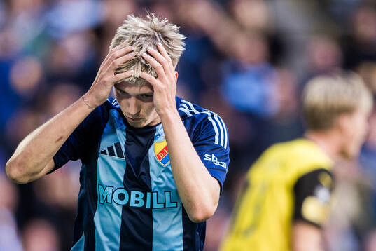 Djurgårdens Santeri Haarala deppar